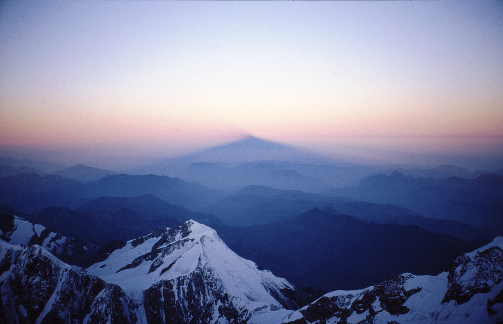 Mt Blanc stín